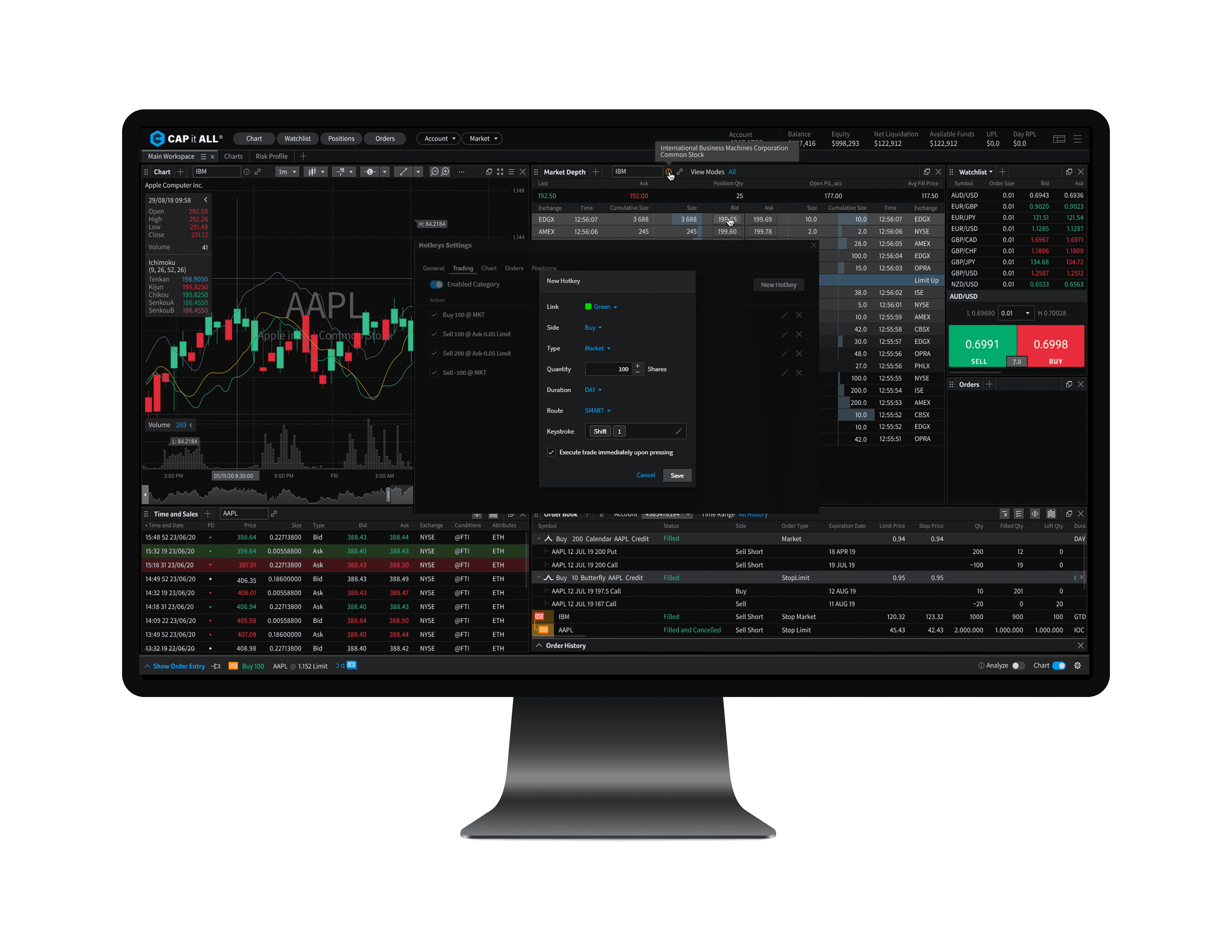 CapitAll Platform Desktop Hk